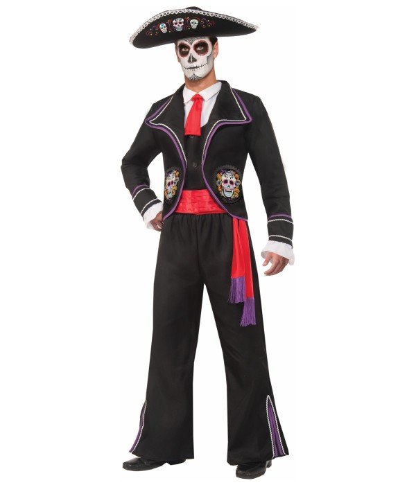 disfraz calavera hombre
