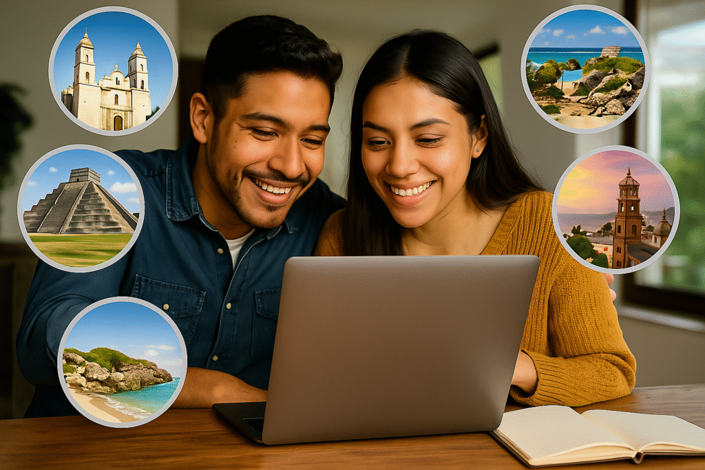 pareja planeando viajes en México 2026
